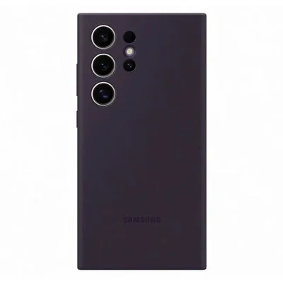 Cover Samsung S24 Ultra Silicone Case - Dark Violet
